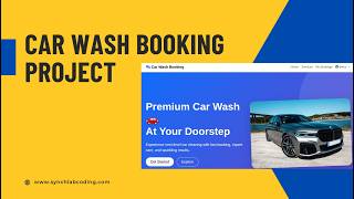 Car Wash Booking System in PHP & MySQL | Full Project with Admin Panel
