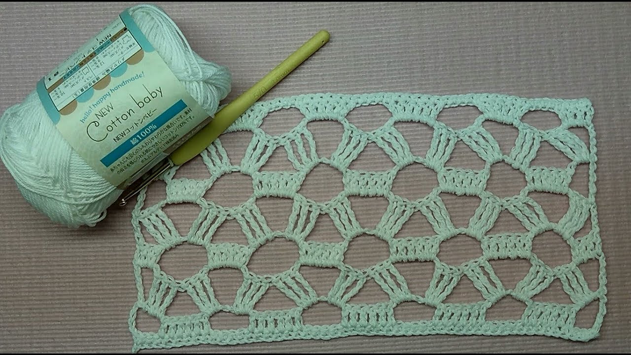 PONTO FANTASIA EM CROCHÊ DE 2 CARREIRAS