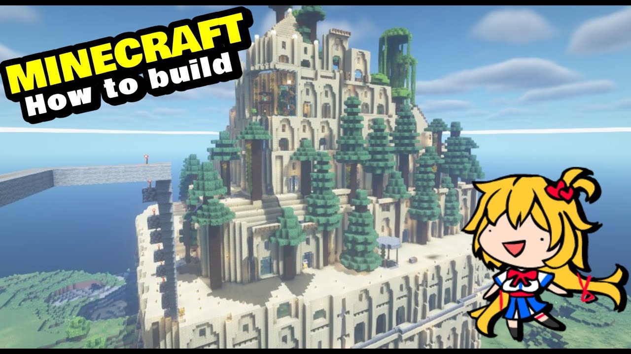 【Minecraft】バベルの塔つくった！