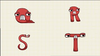 Alphabet Lore But They Are Qrst Body
