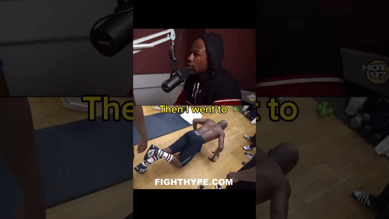 Mayweather on how many push ups he can do. 