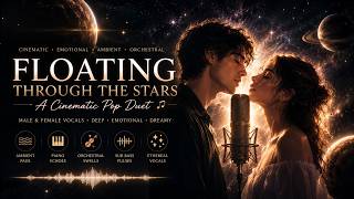 🌌🎶 Floating Through The Stars ✨🪐Cinematic Space Pop Duet • Emotional Male & Female Vocals