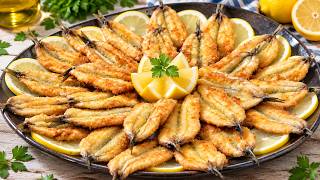 La forma más fácil de preparar unos BOQUERONES ¡y quedan deliciosos!