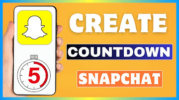 How To Create Countdown On Snapchat | Make A Countdown On Snapchat