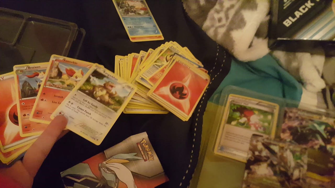 Pokemon Black and white kyurem box opening YouTube