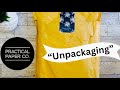 “Unpackaging / Review” | Practical Paper Co.