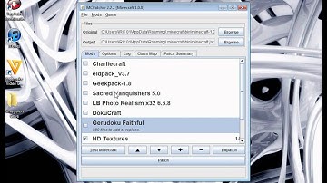Minecraft 1.0 : Using mcpatcher [PATCHING MODS AND TEXTURE PACKS]