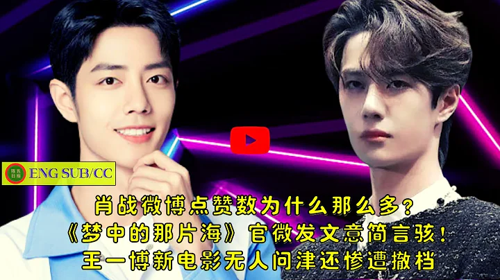 【陳氏日報9月27日】#肖戰 微博點贊數為什麼那麼多？《#夢中的那片海》官微發文意簡言駭！#王一博 新電影無人問津還慘遭撤檔 #xiaozhan  #wangyibo  #showbiz - 天天要聞