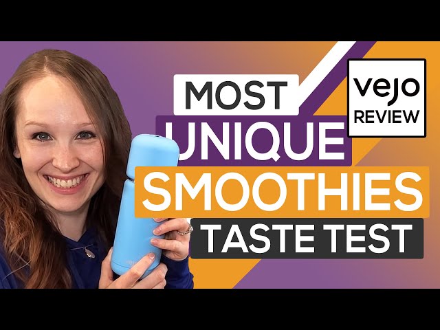 🥤 Vejo Review & Taste Test:  Do These Convenient Blender Pods Make Good Smoothies?