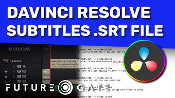 How to add SUBTITLES and make .srt file in Davinci Resolve?