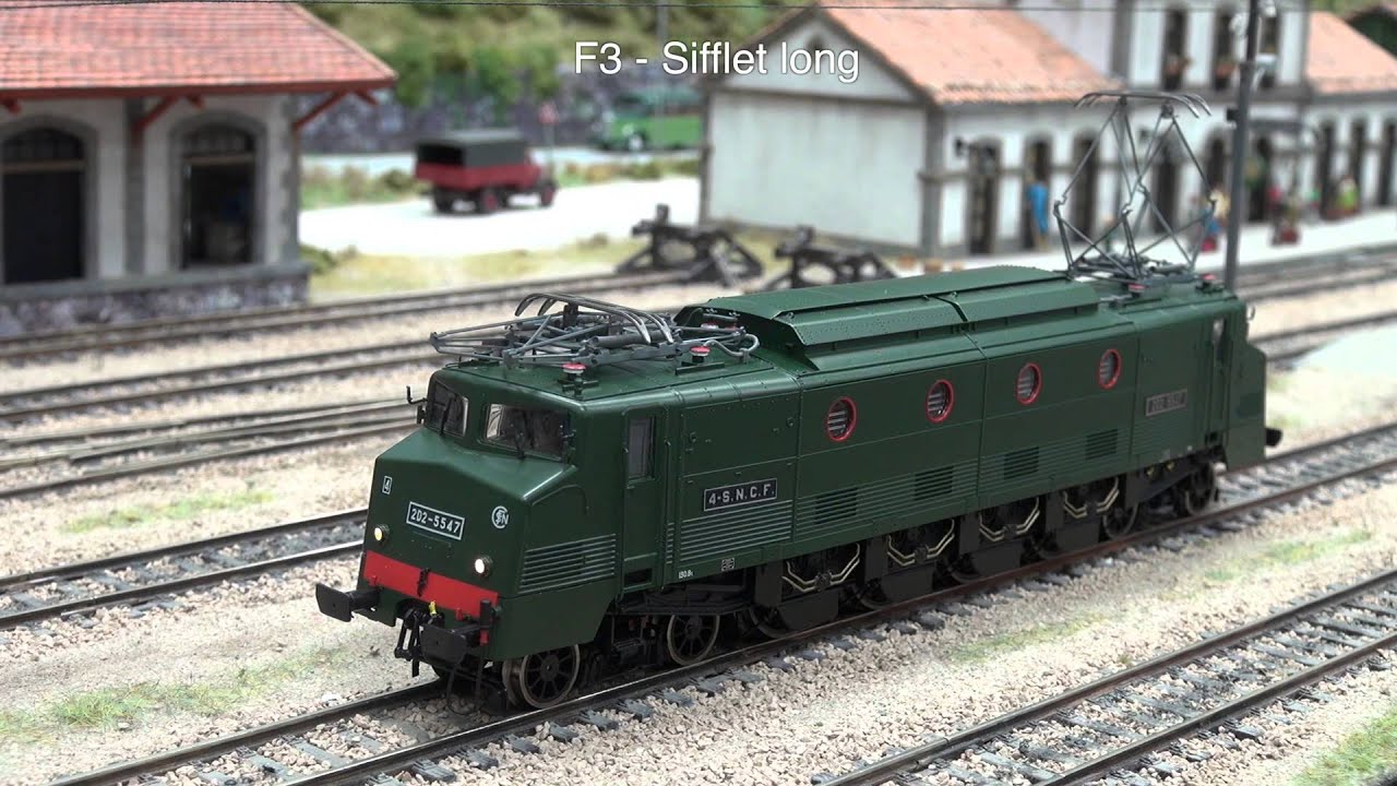 Locomotive électrique Jouef 2D2 5500 Waterman (vert) - HJ2163 NEUF