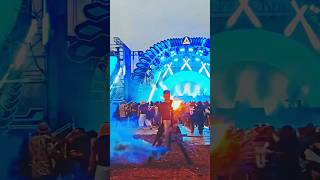 Magician at the electronic music festival | magic in festival | #shorts
