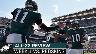 Yzing The Big Plays From Week 1 Win Over Washington Eagles All-22 Review