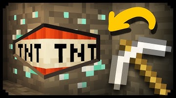 ✔ Minecraft: How to make a TNT Ore Trap