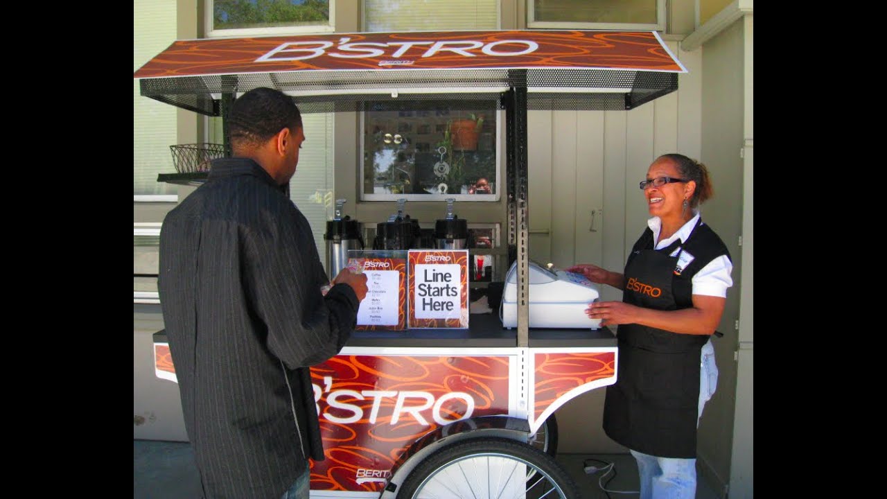 Coffee Push Carts Beverage, Drinks, Hot & Cold CartKing YouTube