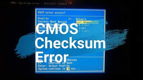 how to fix post error occurs
