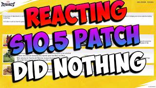 Marvel Rivals Season 10.5 Patch Notes Reaction – HUGE Changes... not!