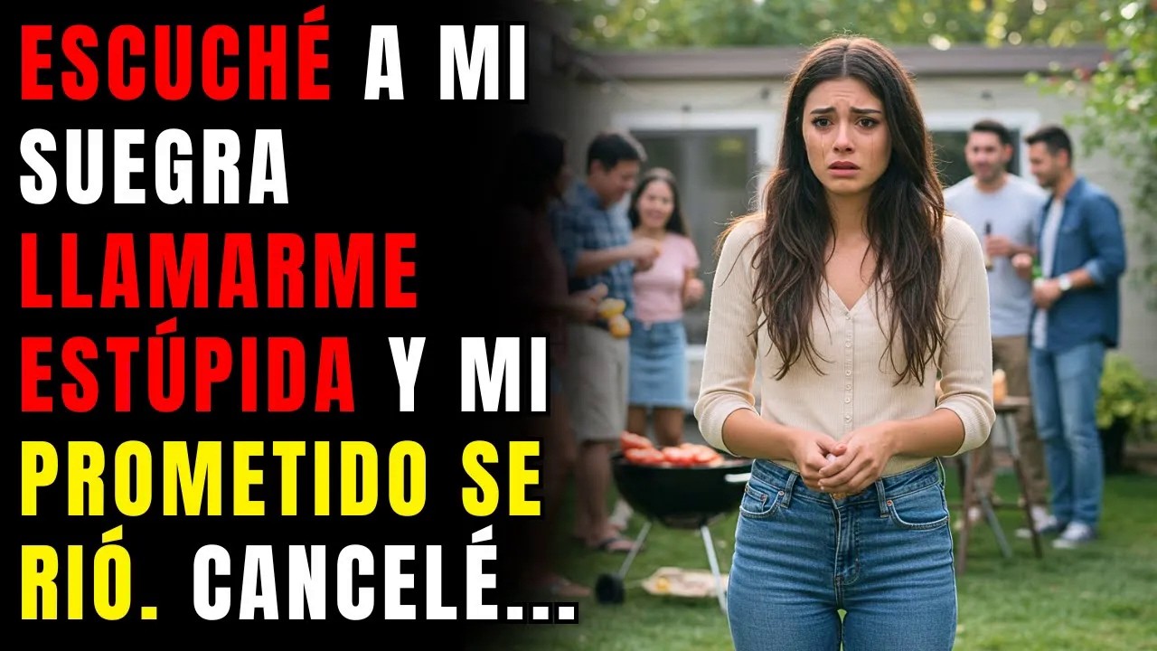 Escuché a mi SUEGRA llamarme ESTÚPIDA y mi prometido se RIÓ  Cancelé la BODA y tiré cinco años