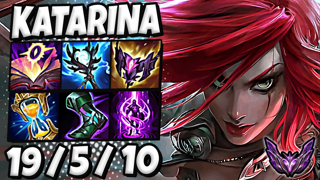 Katarina vs Diana MID [ Quadra Kill ] Patch 14.19 Korea Master ✅