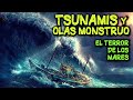 🌊 Los TSUNAMI más GRANDES de la Historia 🌊 TOP 10 Videos de Tsunamis y Olas Monstruo de la Historia