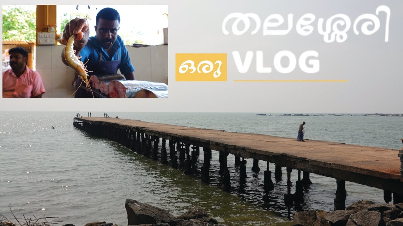 ഒരു തലശ്ശേരി വ്ലോഗ് - കടൽ പാലവും ഹാർബറും ഖാലിദ്ക്കാന്റെ ഉപ്പിലിട്ട പീടികയും - Thalassery Vlog