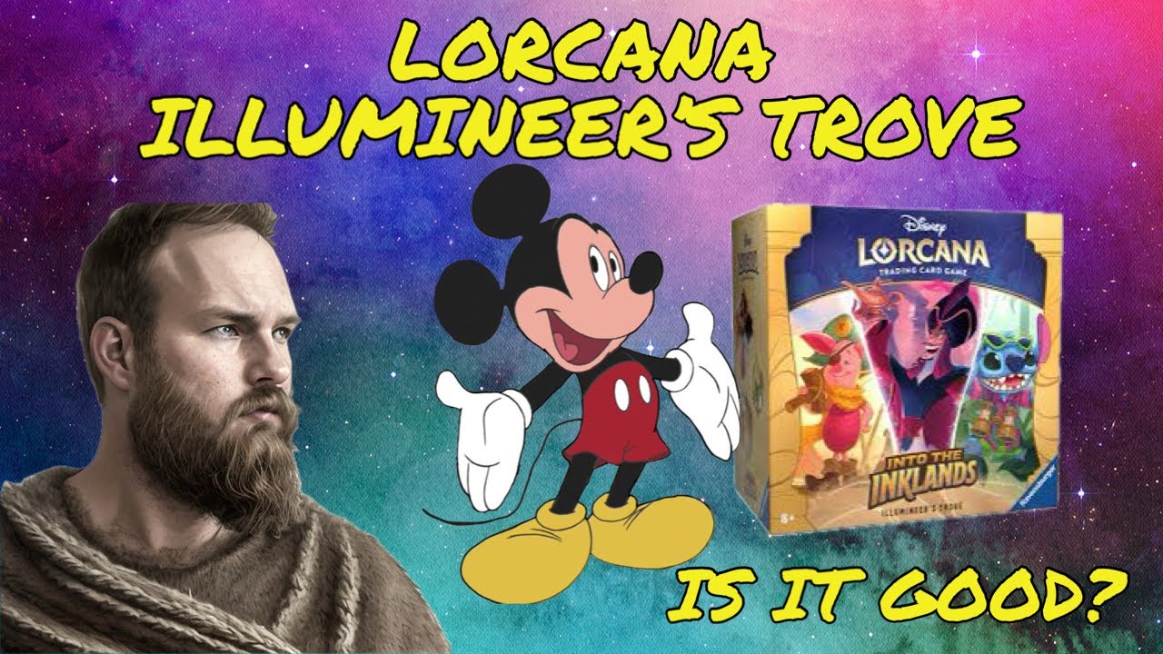 Disney Lorcana Unboxing | The Illumineer's Trove - YouTube