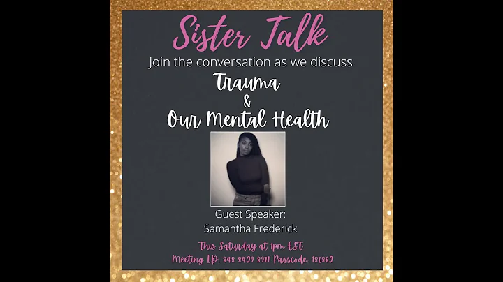 Sister Talk Saturday - March 6th, 2022