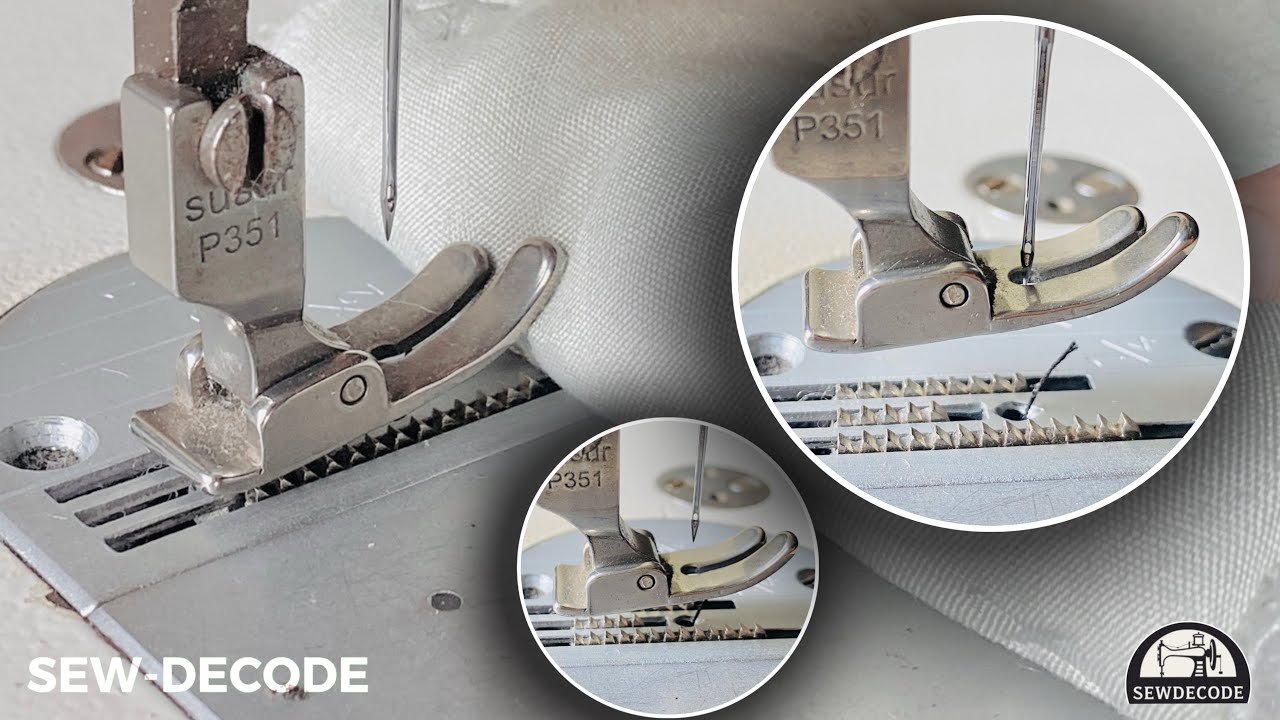 Pressure Foot Adjustment Of Sewing Machine 