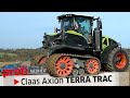 Legal breiter gebaut! | Claas Axion TERRA TRAC | profi #fahrbericht