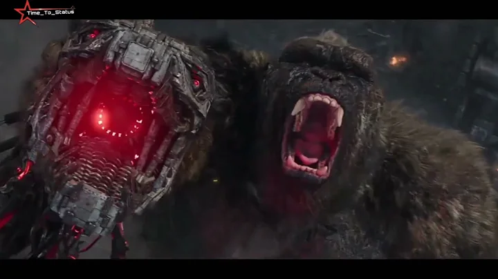 Godzilla vs. Kong / Kong vs Warbat Dragons Fight Scene (Hollow Earth Battle) | Movie CLIP 4K