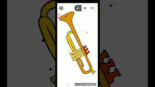 Musical Instruments Coloring Game screenshot 3