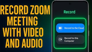 Record Zoom Meeting with Video & Audio on Android | 100% Working Method (2025)