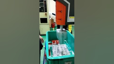 MALAYSIA ULTRASONIC DEGATING CUT PLASTIC RUNNER GAP REPLACE AIR CUT  #ultrasonic #ultrasonicwelding