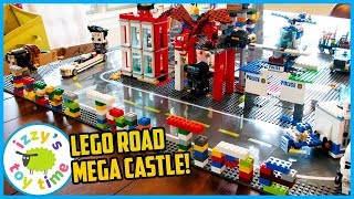 Lego Brickheadz City With Police And Construction Vehicles And Firetrucks