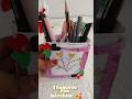 diy 2 in 1 pen holder idea 🥰🥰#diy #viral #trend #trending #shorts #craft #shortvideo #handmade