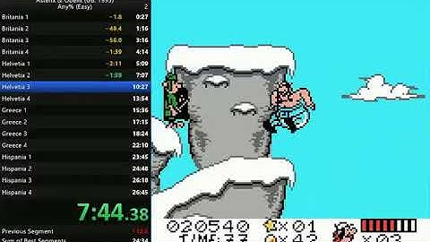Astérix & Obélix (Gameboy) (Any%, Easy) - Speedrun in 23:56