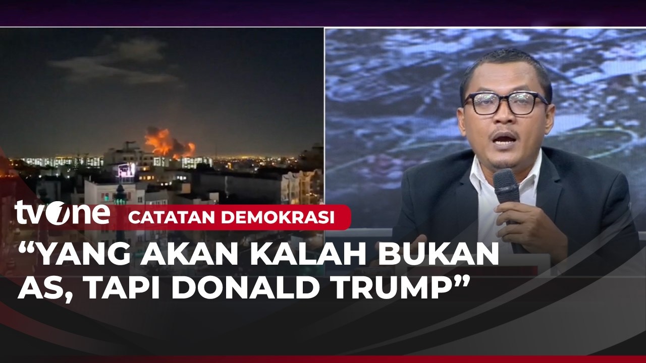 Akhir Dari Perang Dimenangkan Iran, AS Akan Kalah? Pengamat Jawab Sepertin Ini | Catatan Demokrasi