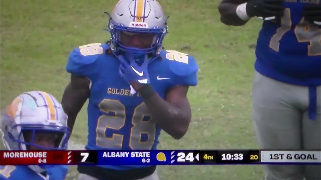 Albany State RB JaQuez Williams 65 yard run vs. Morehouse YouTube