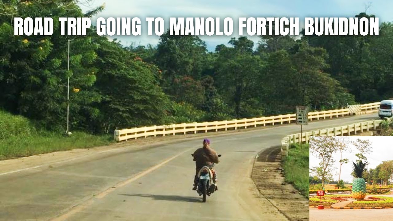 Road trip going to Manolo Fortich Bukidnon