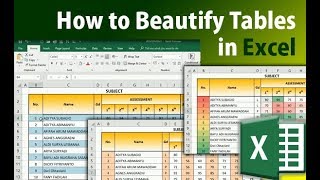 How to Beautify Tables in Microsoft Excel screenshot 2