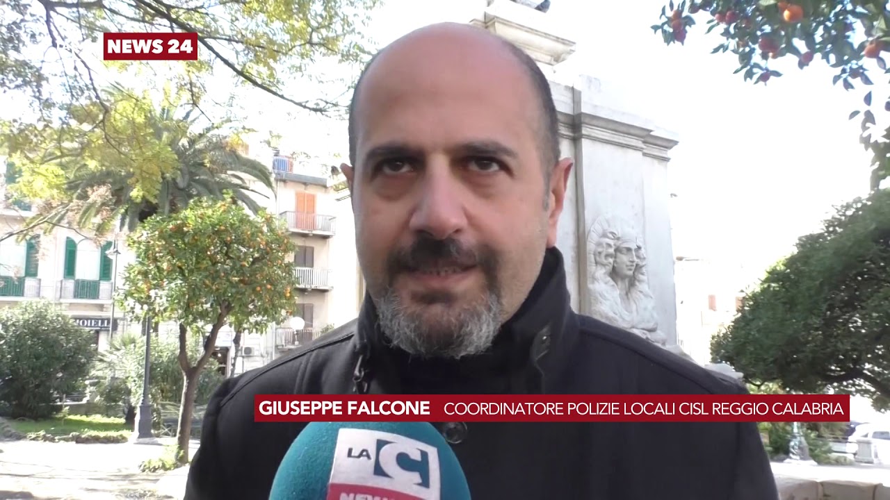 notizie del giorno GIUSEPPE FALCONE COORDINATORE POLIZIE LOCALI CISL REGGIO CALABRIA