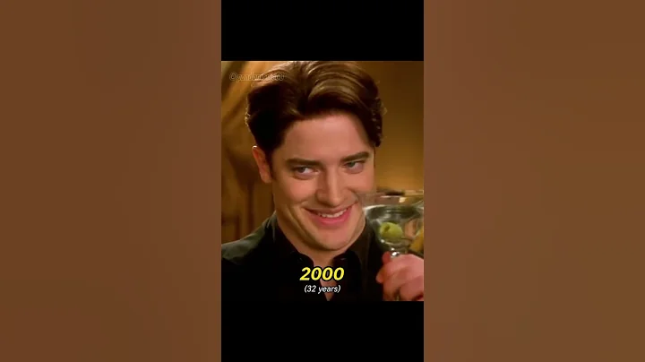 Evolution of Brendan Fraser #brendanfraser #evolution #morph #shorts
