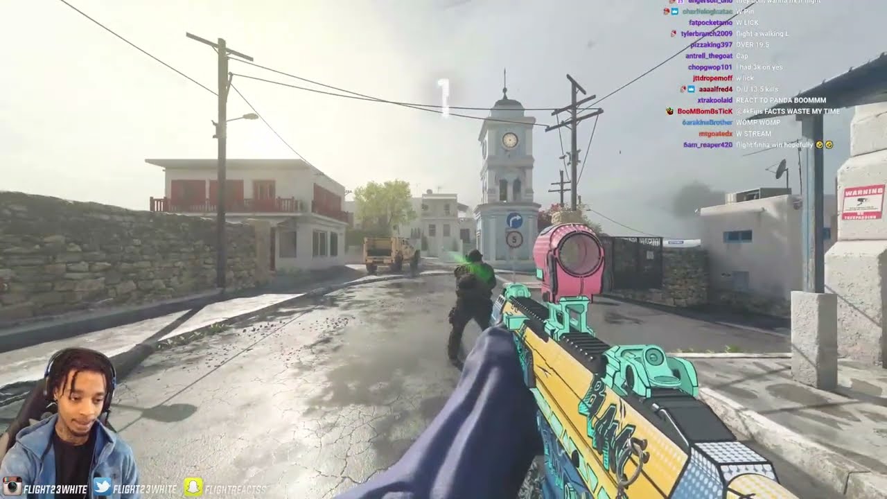 FlightReacts was being toxic for no reason then HOF no shower matched energy... COD Modern Warfare 3