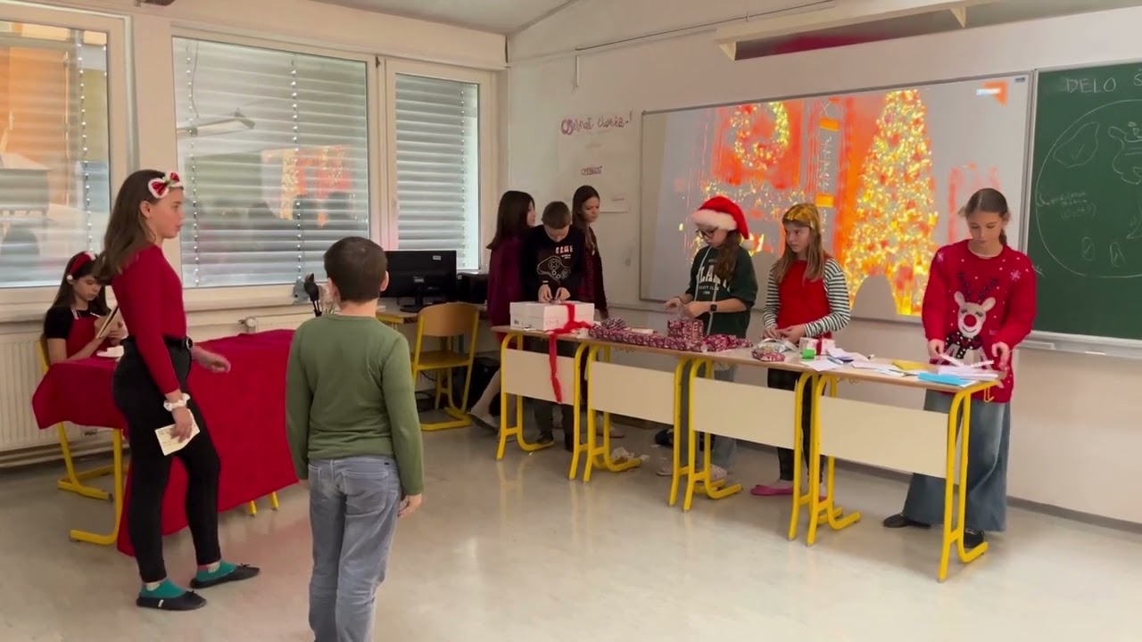 Praznična voščilnica 6. a razreda.