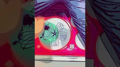 How to design draw circles with a spirograph