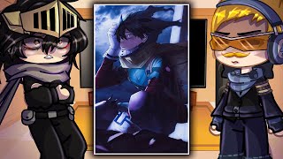 Pro Heroes React to Dark Deku // Izuku Midoriya // MHA