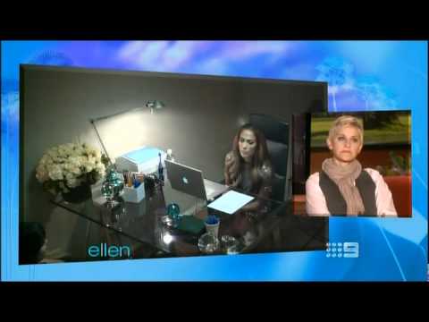 Jennifer Lopez in Ellen's Prank 2