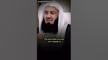 Which is the best Dhikr of Allah ? #quran #muftimenk #shortsfeed