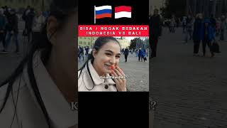 CEWEK RUSIA INI LULUS GA? #belajarrusiaindonesia #rusia #indonesiadimatarusia #viral  #shorts  #bali