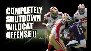 How to Shut Down QB Blast Wildcat Offense in Madden 20!